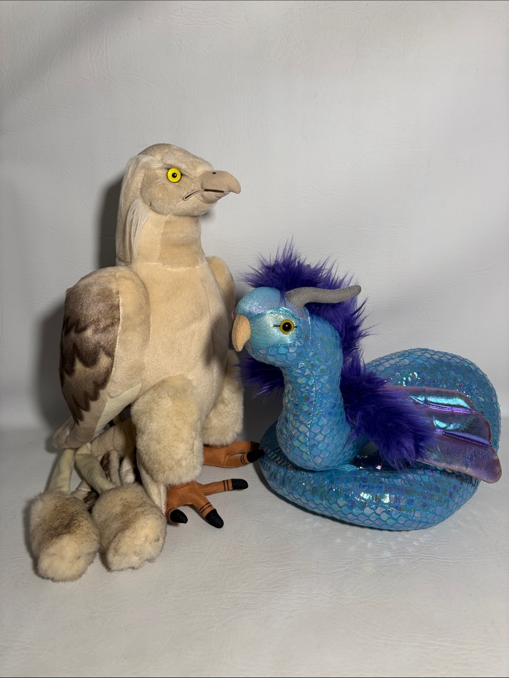 Universal Studio Harry Potter Fantastic Beasts Thunderbird & Occamy Plush Set